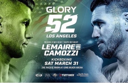Camozzi y Lemaire se enfrentarán en GLORY 52