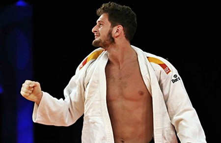 Nikoloz medalla europeo judo
