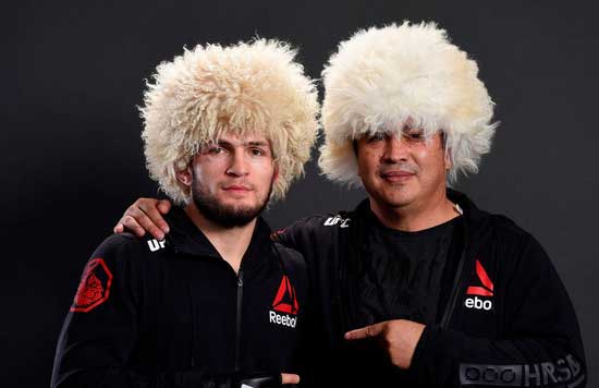 Javier Méndez entrenador de Khabib Nurmagomedov