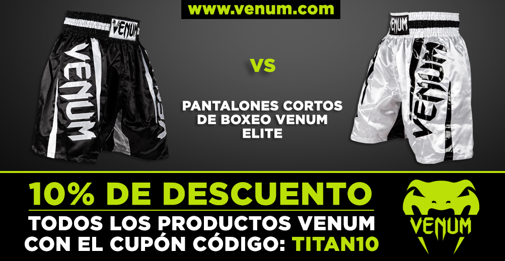 pantalones cortos de boxeo Venum