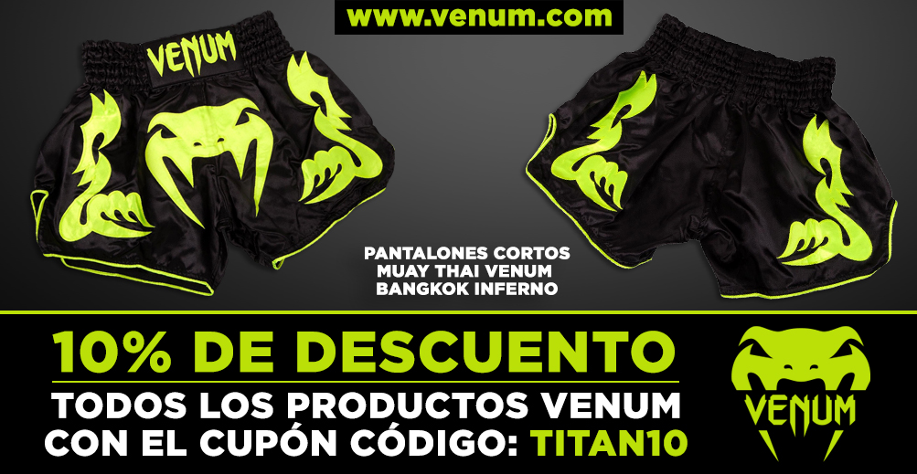 Pantalones cortos Muay thai Venum Bangkok Inferno