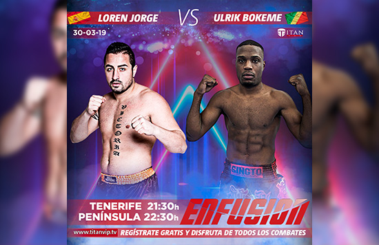 Loren Jorge, con 97 victorias en su carrera y 5 consecutivas, se enfrentará a Ulrik Bokeme